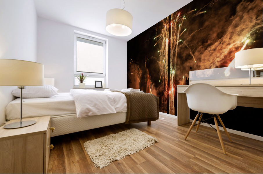 Lets Partay At Parkland Mural print