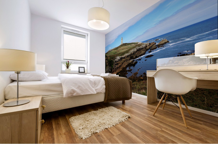 Lighthouse in Spain Mural print