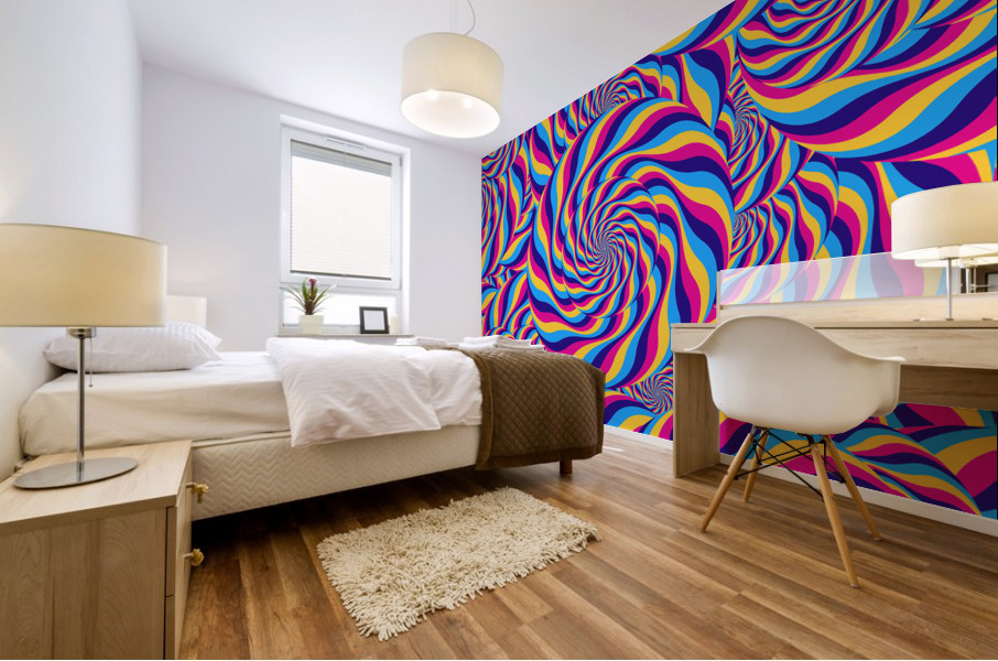 Hypnotic Art II Mural print