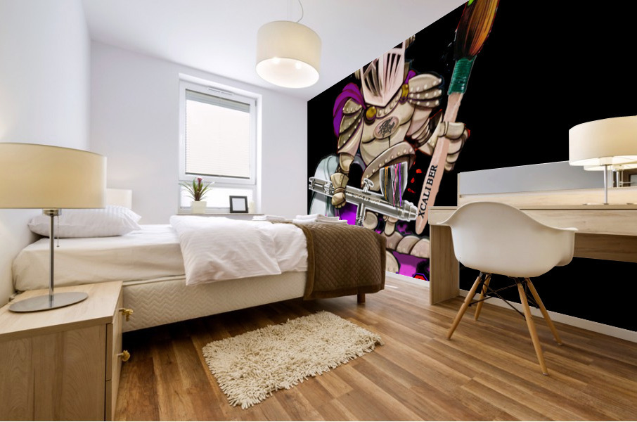 Sir Rikki Rocx  Mural print