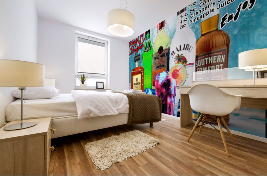 Rikki Rocx Panty Dropper Mural print