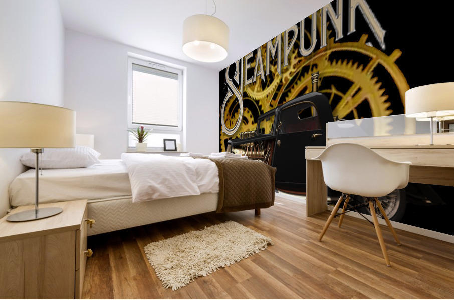  SteamPunk Coupe Mural print