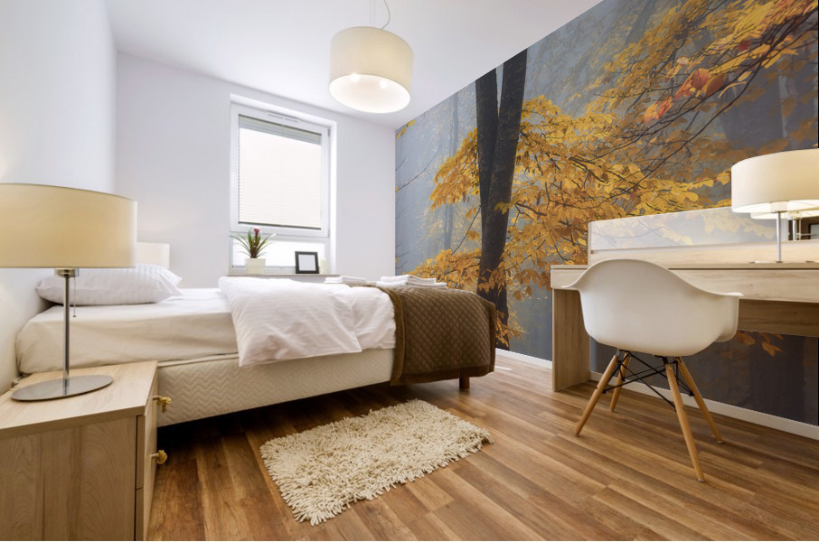 Loving trees Mural print
