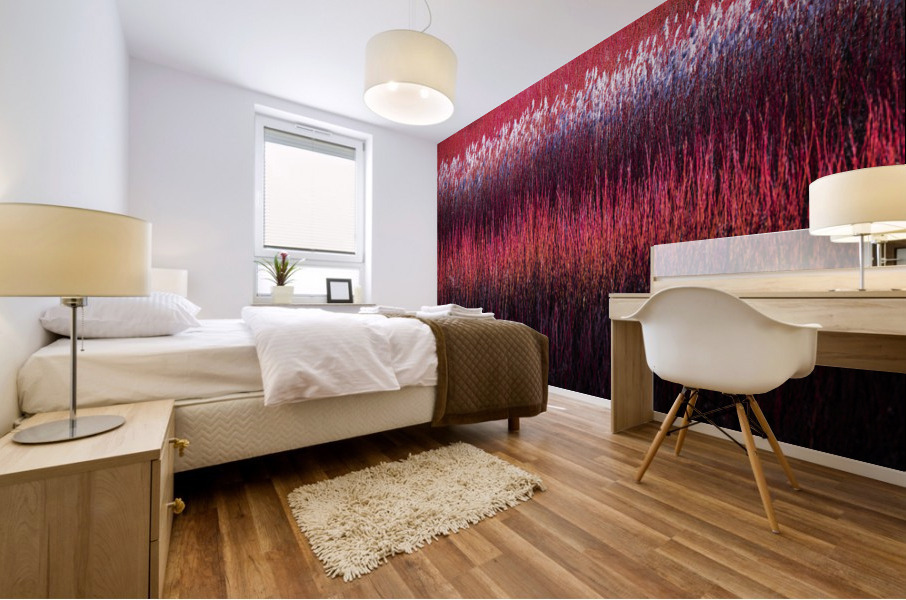 The wicker frontiers Mural print