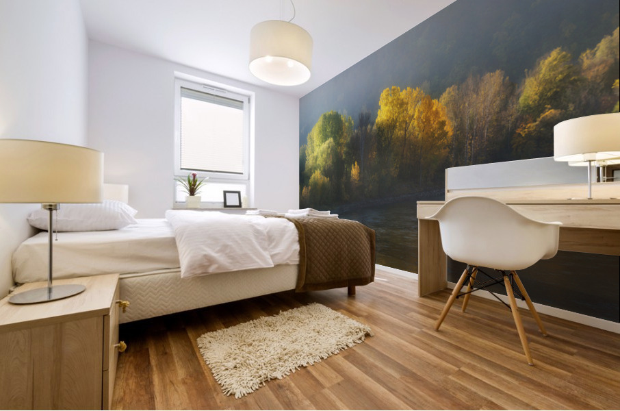 side of light Mural print