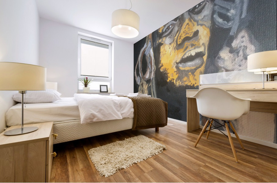 Deep Africa Mural print