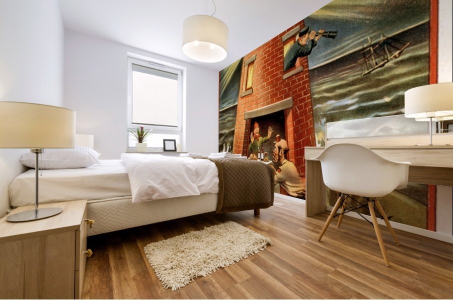 Happy Hooligan I Always Was a Jonah Vintage Poster 1902 Mural print