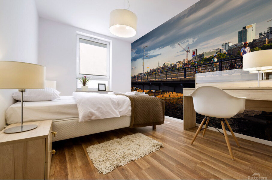 The Crossing Mural print