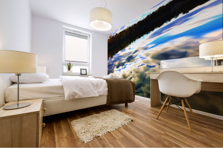 Sky Water Mural print