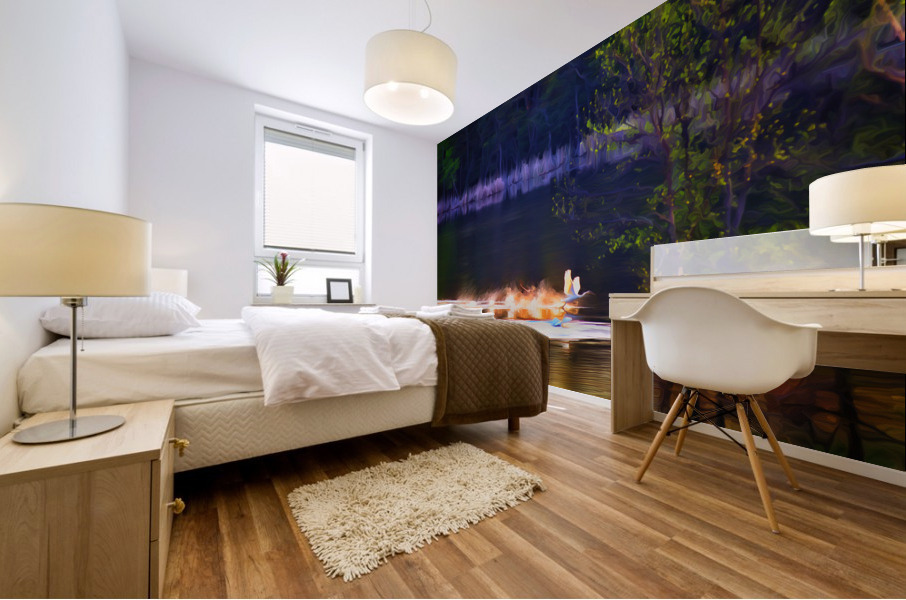 Cleared For Take Off Mural print