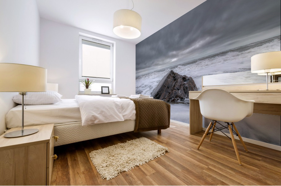 White Wash Mural print