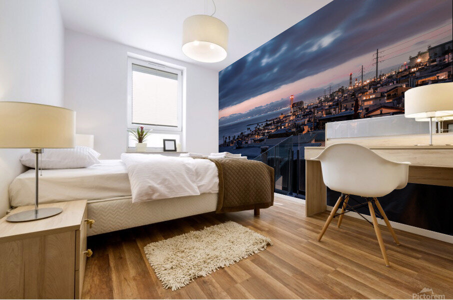 LA Coast Mural print