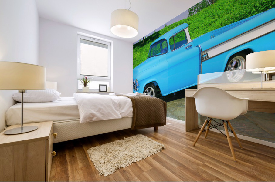 55 Chevy Cameo Mural print