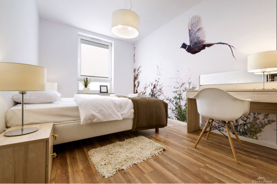 Pheasant 1 Mural print