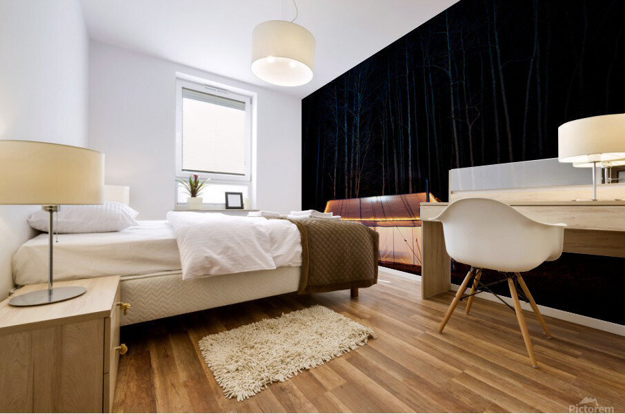 Quiet Tent 2 Mural print