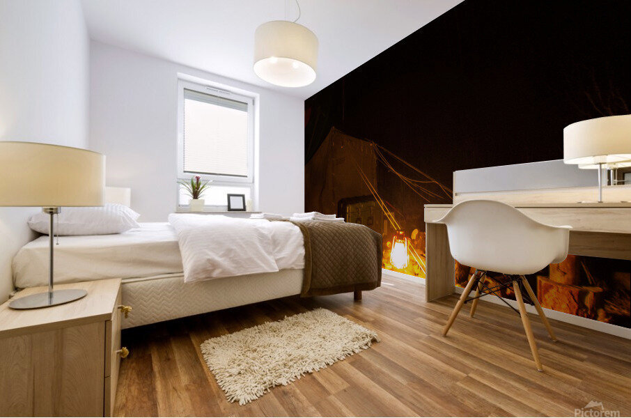 Quiet Tent Mural print