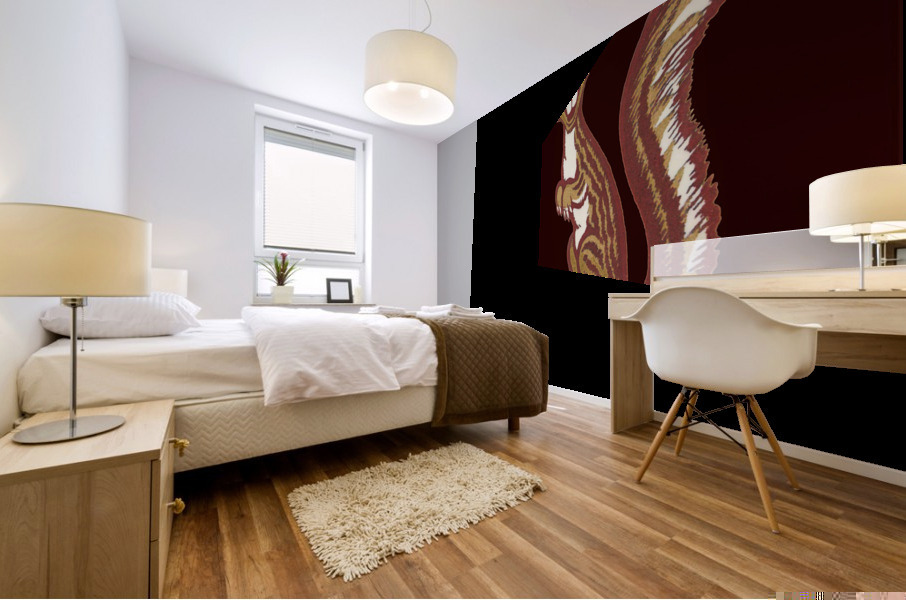 Vintage Minnesota Golden Gophers Art Mural print