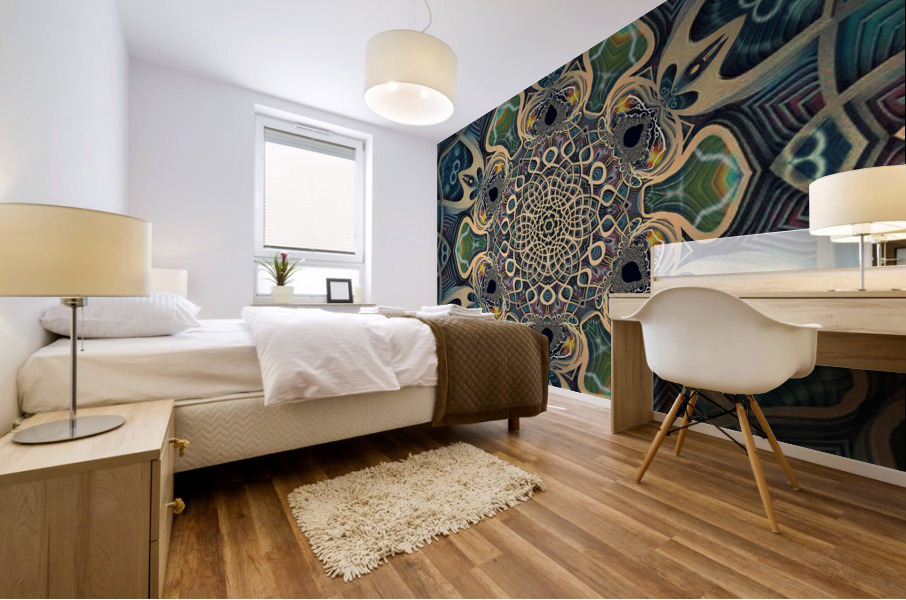 Burst Mural print