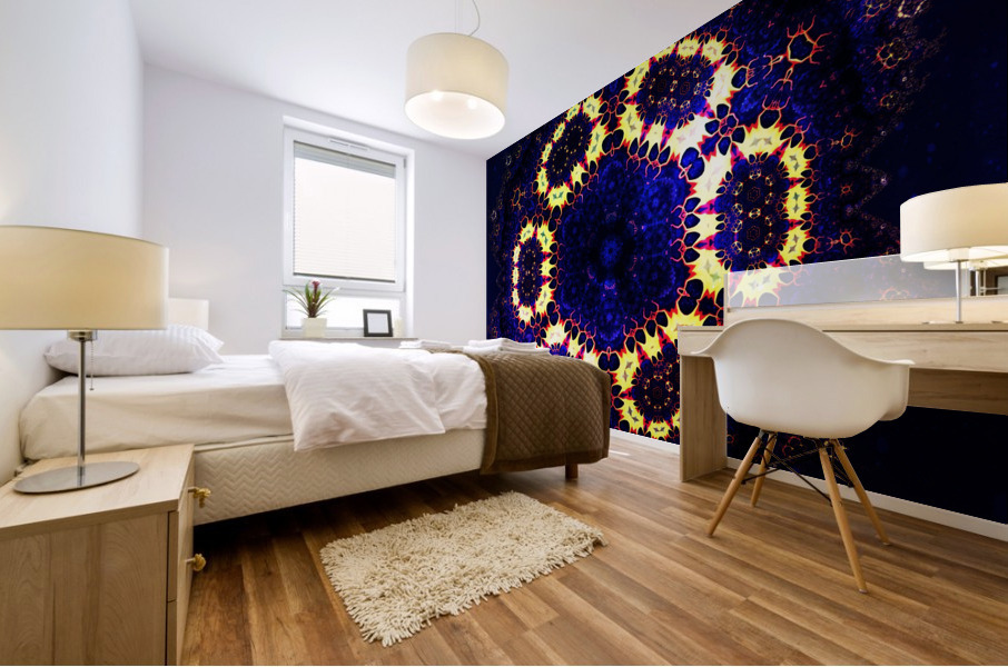 FLowering Fractals Mural print