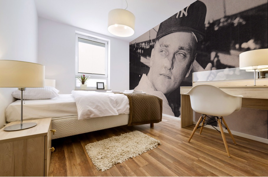 1966 Roger Maris Photo Art Mural print