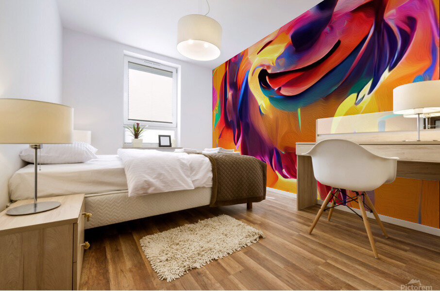 Homer the Dog Mural print