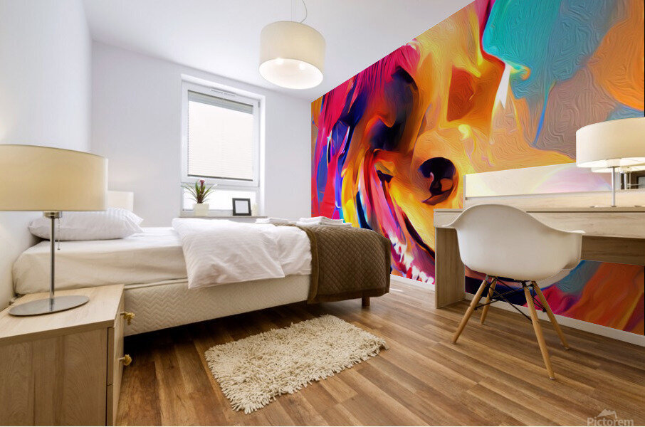 Tramp The Dog Mural print