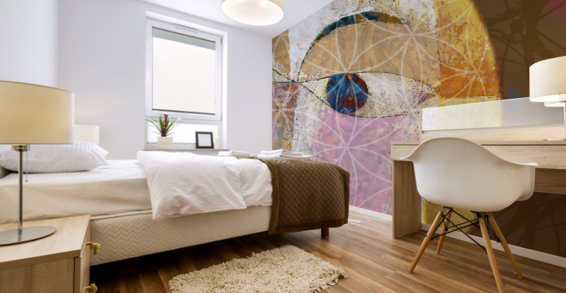 Big Head I Mural print