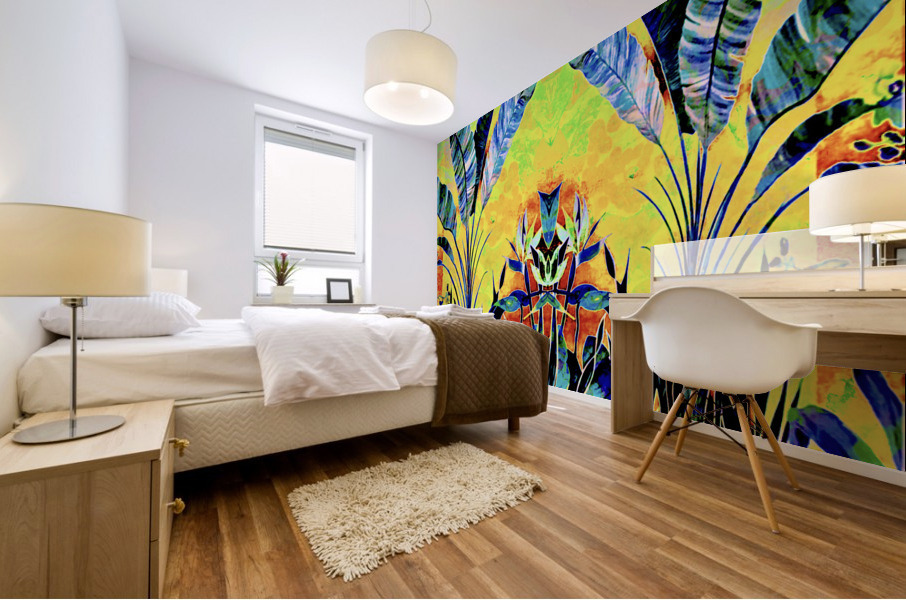 BirdsOfParadise  Mural print