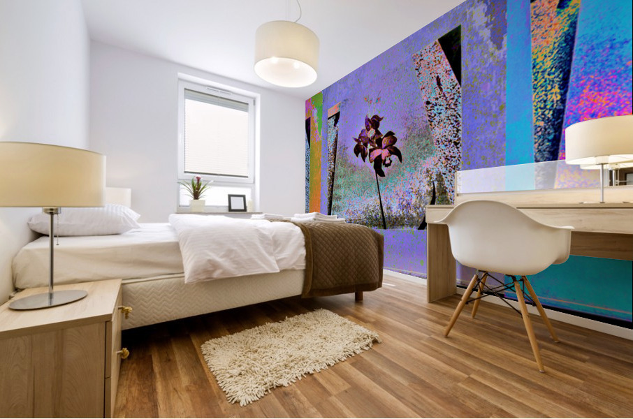 3 Orchids Mural print