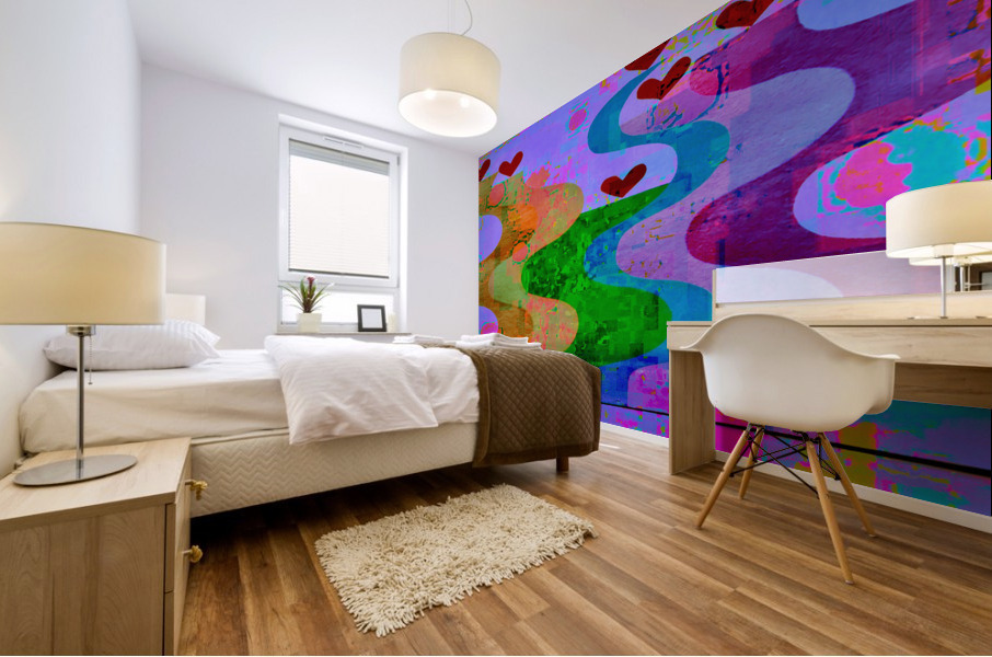 Electrified Couleur  Mural print
