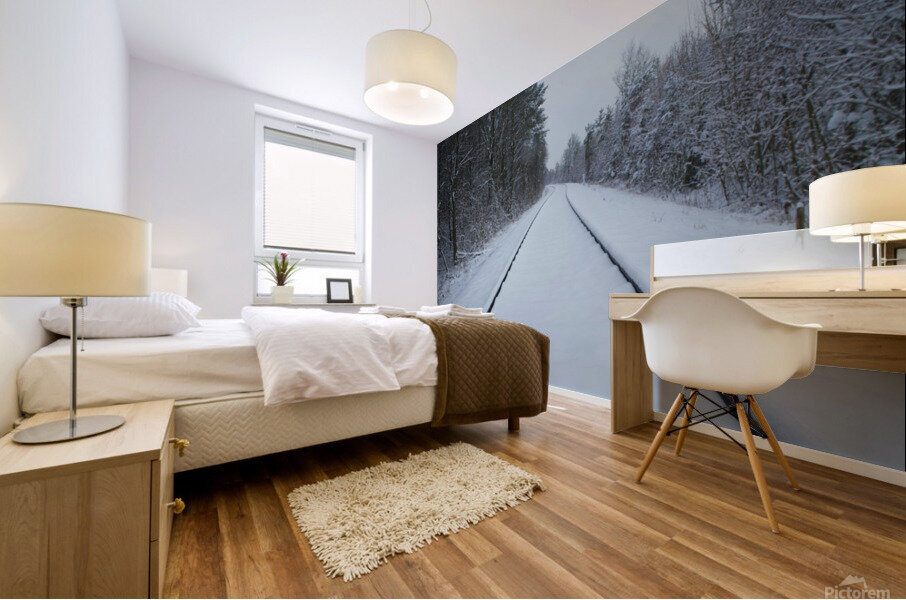 Snow days 3 Mural print