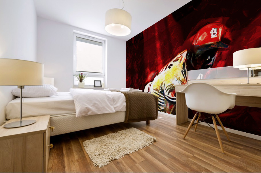 Facing Gibson  Mural print