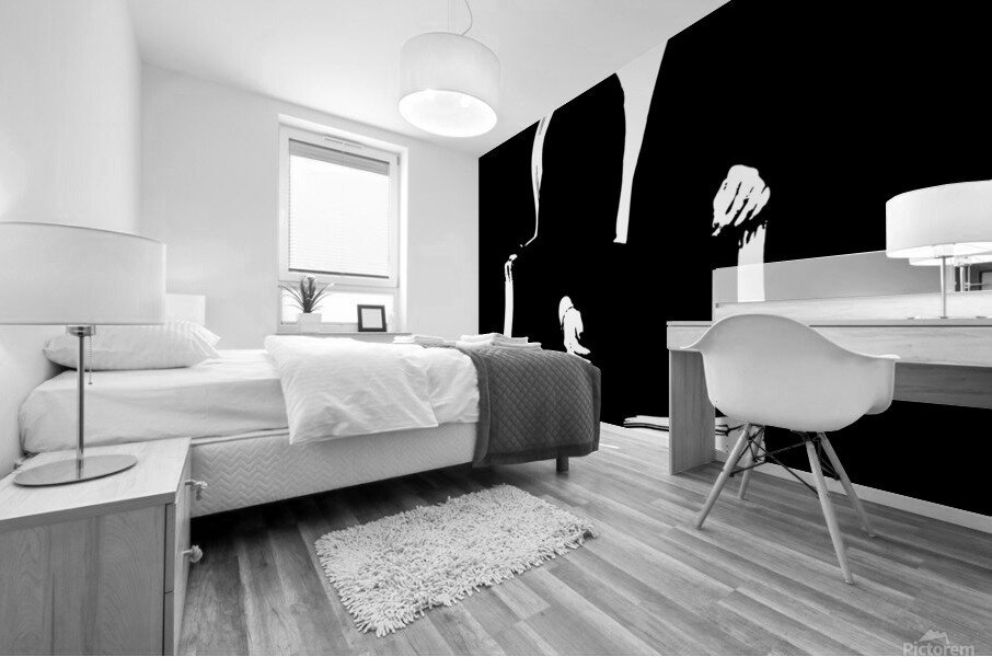 Marine Thinking Mural print