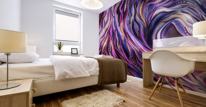 Under The Influence Of Tekno Mural print
