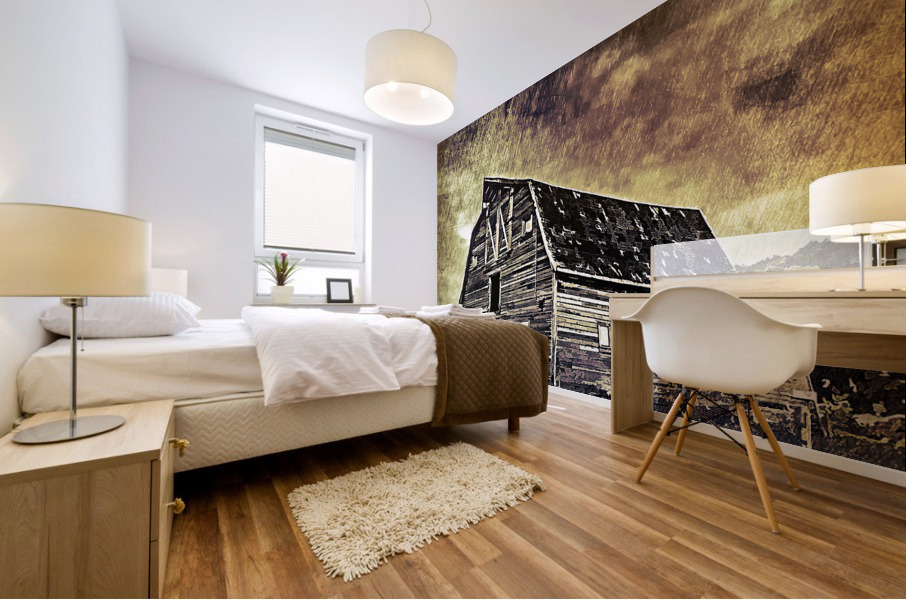 Big Barn Mural print