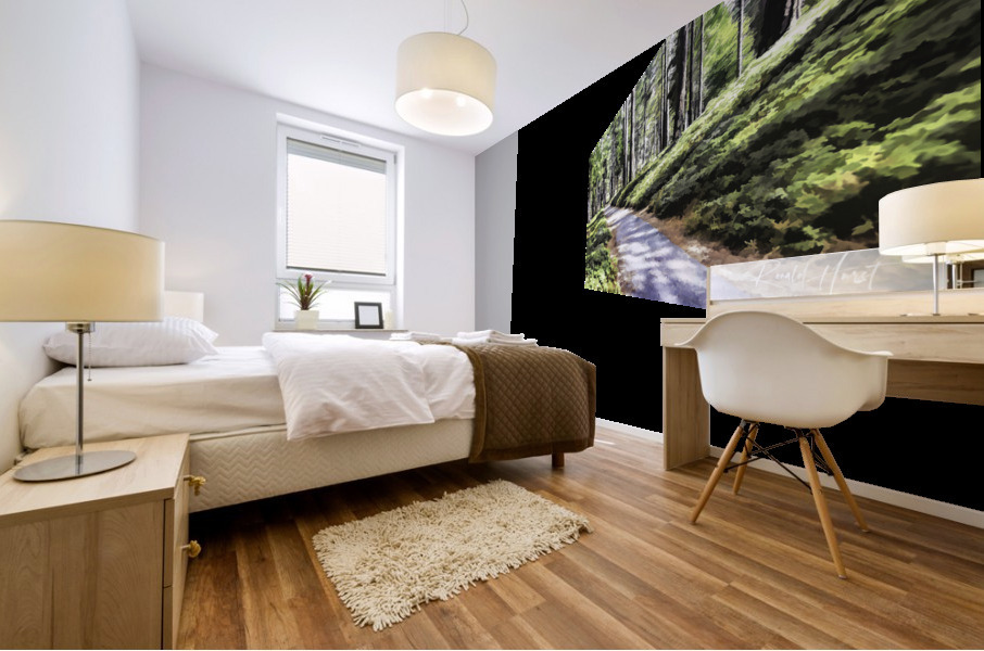 Bear Clover along Cedar Trail Mural print