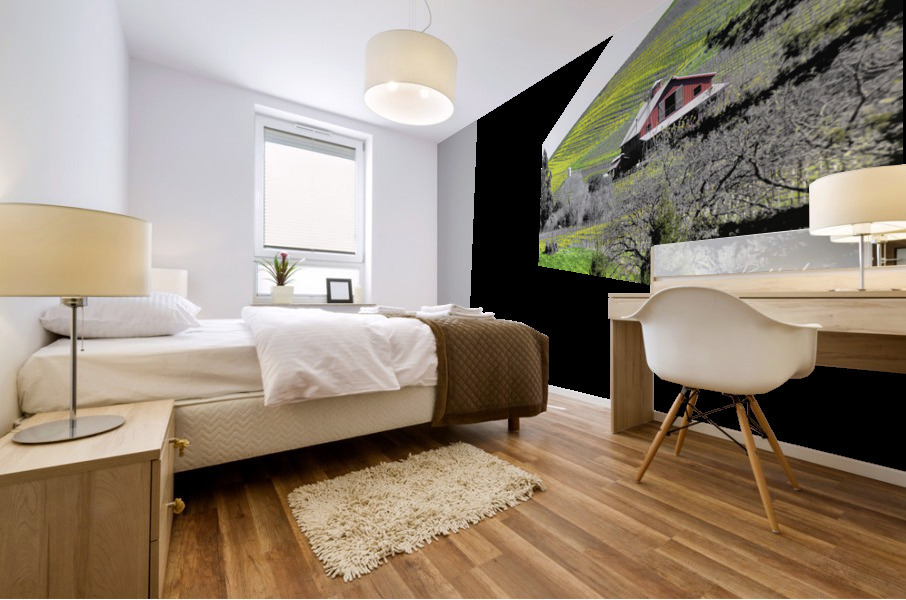 Blue Creek Ranch Mural print