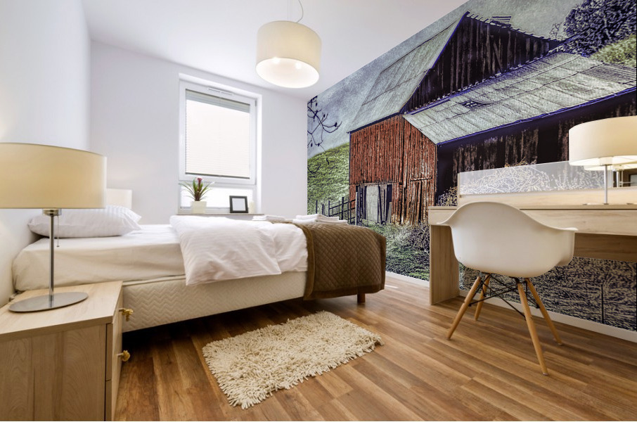 Barn  2 Mural print