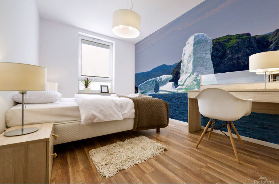 Crow Head Cove Iceberg Impression murale