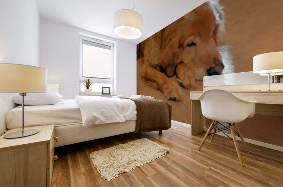 At Days End Mural print