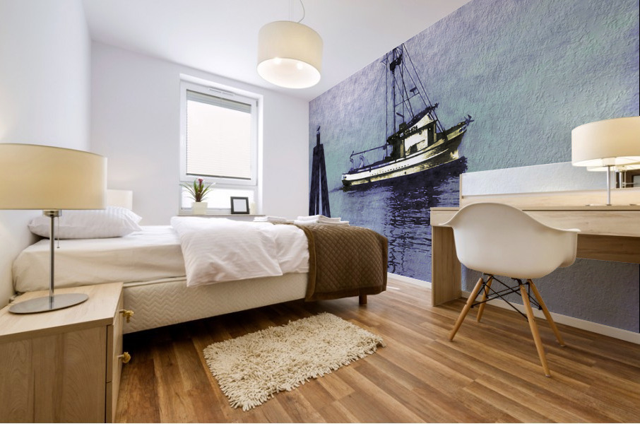 Boat II Mural print