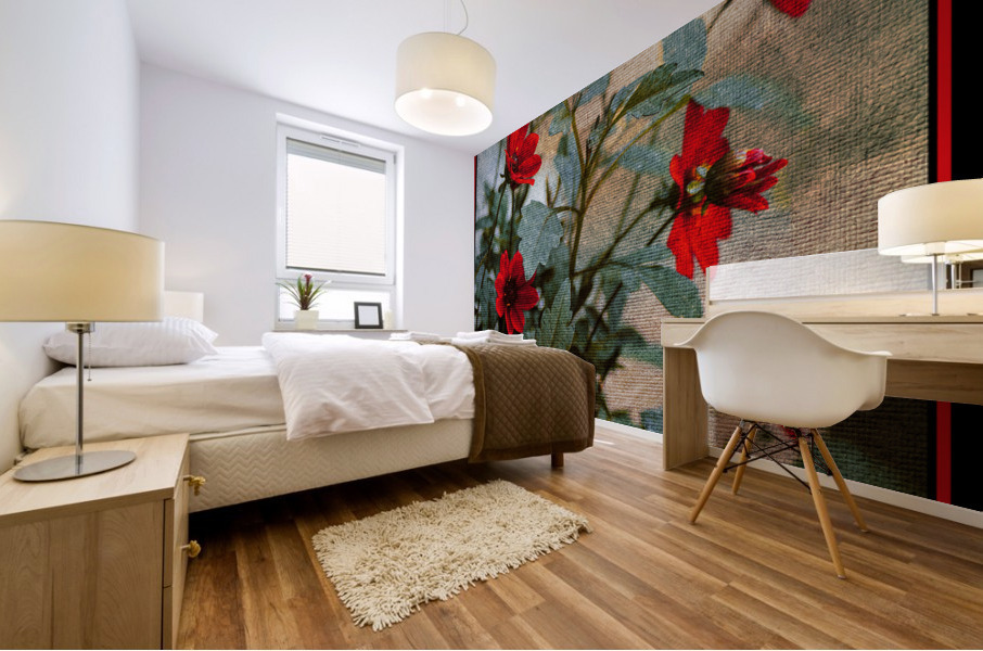Dahlia Mural print