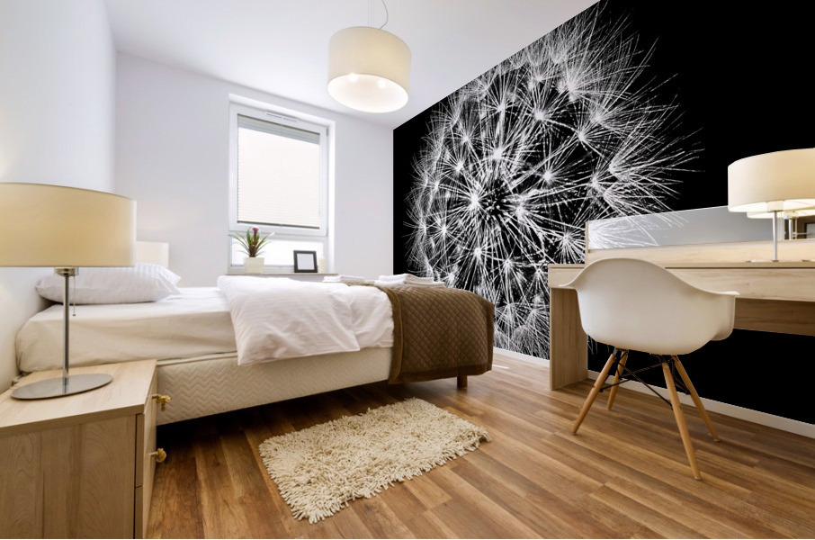 Delicate explosion Mural print