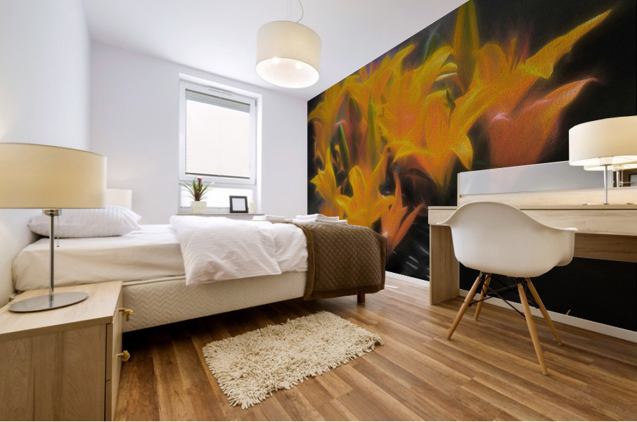 Asiatic Lilly Mural print