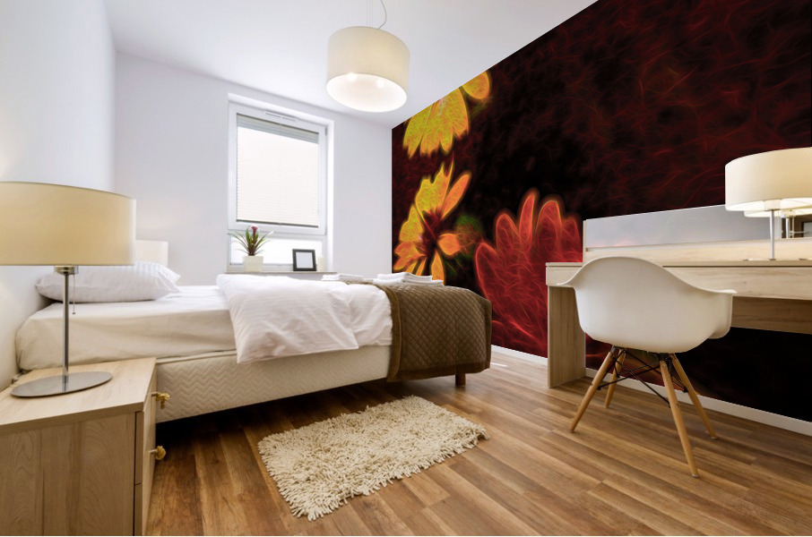 Bold and Beautiful Mural print