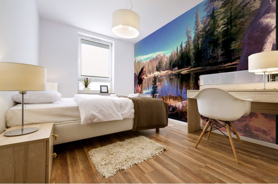 High Sierra Lake II Mural print