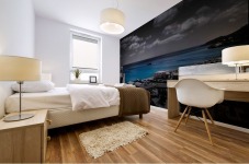 Deep Blue Mural print