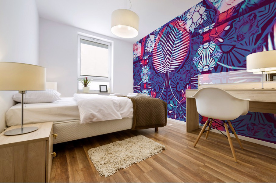 LOTUS LAND  Mural print