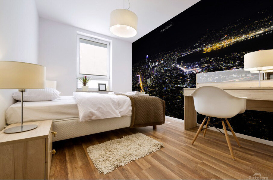 San Fransisco City Lights Mural print