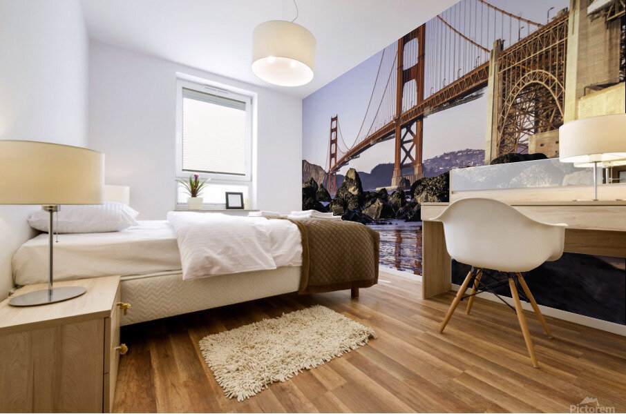 Golden Gate Bridge  Mural print